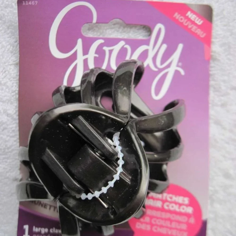 Goody Large Claw Clip Hair Jaw Spider Sea Shell Blonde Brunette Color Collection